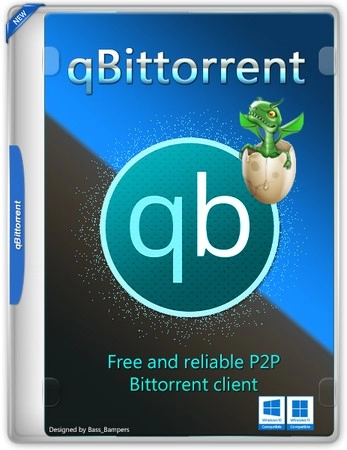 Бесплатный торрент клиент qBittorrent 5.0.3 by PortableApps + Themes (x64)