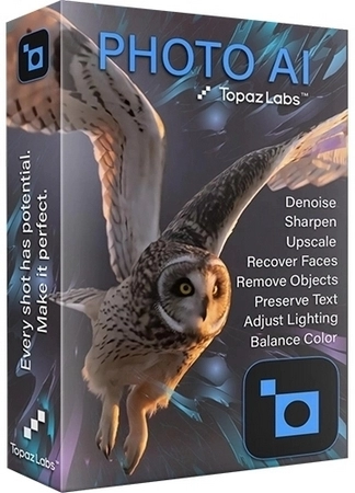 Фоторедактор Topaz Photo AI 3.4.0 RePack by KpoJIuK