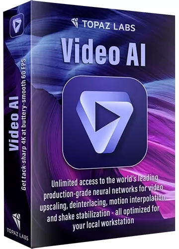 Продвинутый видеоредактор Topaz Video AI 4.0.6 Repack + Portable by TryRooM