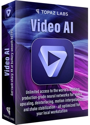 Видеоредактор Topaz Video AI 4.0.2 RePack by elchupacabra