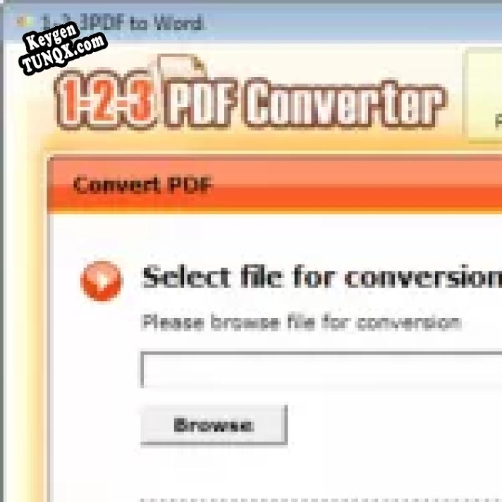 Ключ для 123 PDF to Word