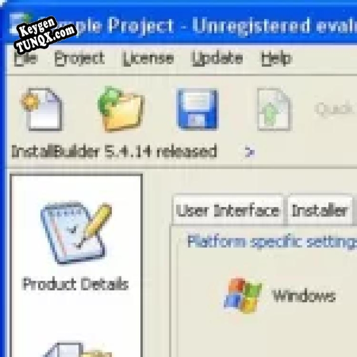 Регистрационный ключ к программе  BitRock InstallBuilder