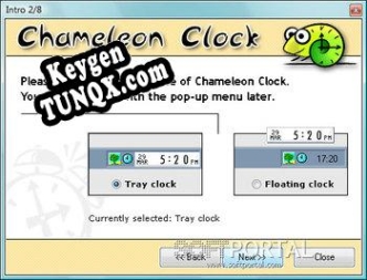 Бесплатный ключ для Chameleon Clock