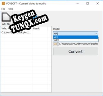 Convert Video to Audio генератор серийного номера