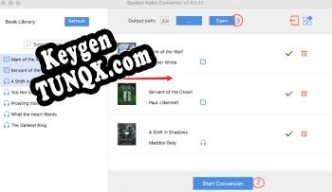 Epubor Kobo Converter генератор ключей