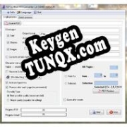 PDF to Word RTF Converter генератор серийного номера