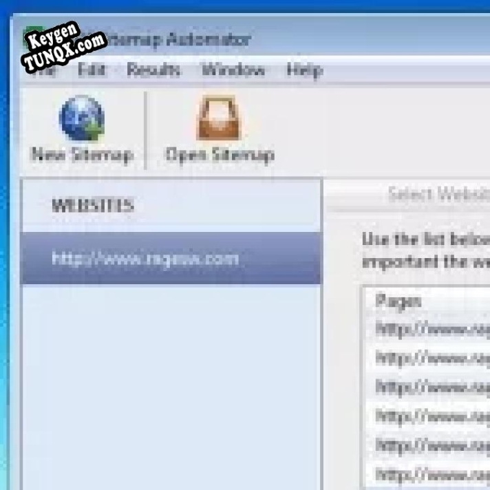Sitemap Automator генератор ключей
