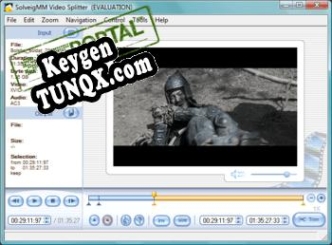Генератор ключей (keygen)  SolveigMM Video Splitter