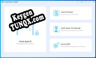 Бесплатный ключ для TunesKit iPhone Unlocker