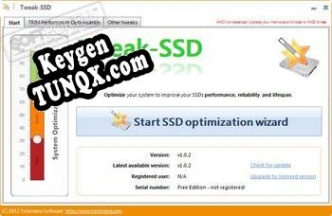 Tweak-SSD генератор серийного номера