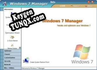 Windows 7 Manager генератор ключей