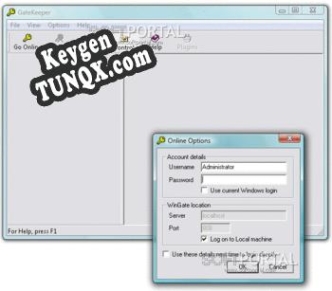 Генератор ключей (keygen)  WinGate