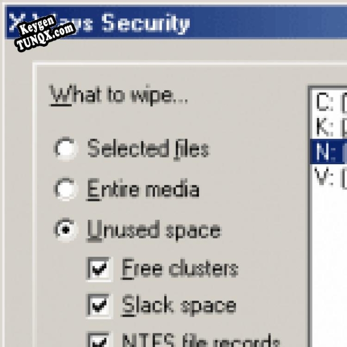 X-Ways Security генератор ключей